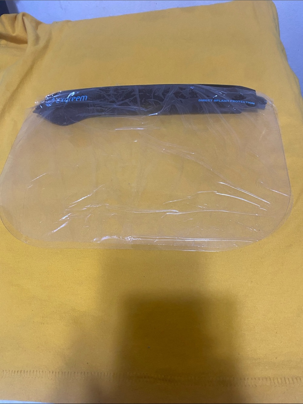 Expreen Clear Face Shield with Black Headband.Direct Splash Protection.New.
